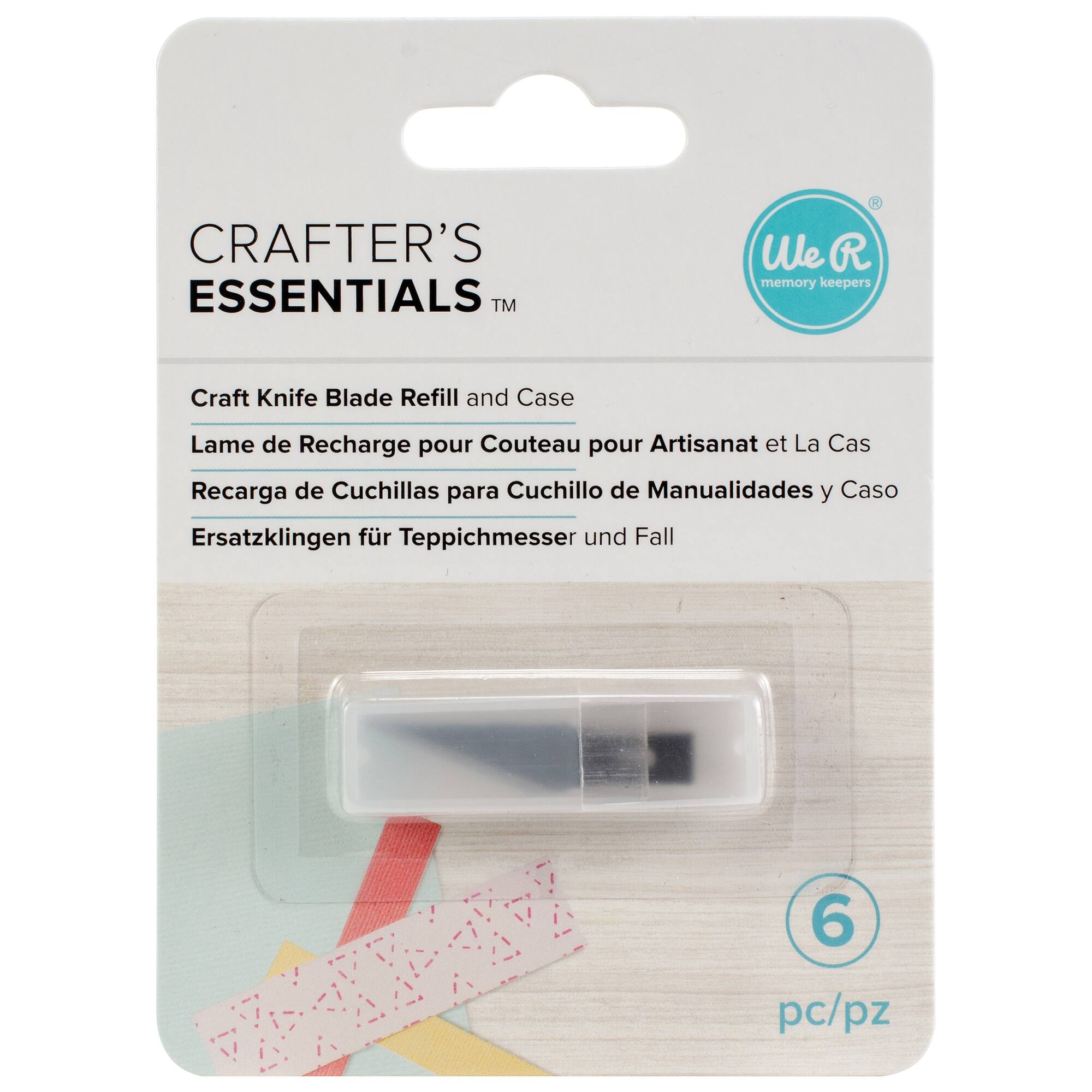 We R Memory Keepers® Craft Knife Replacement Blades, 5ct – For 6602446 & 60000461